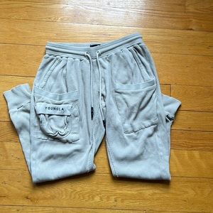 Men’s YOUNGLA joggers. Size large